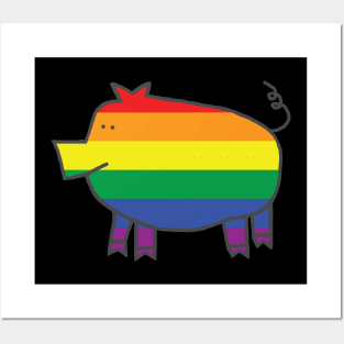 Pig Pride Posters and Art